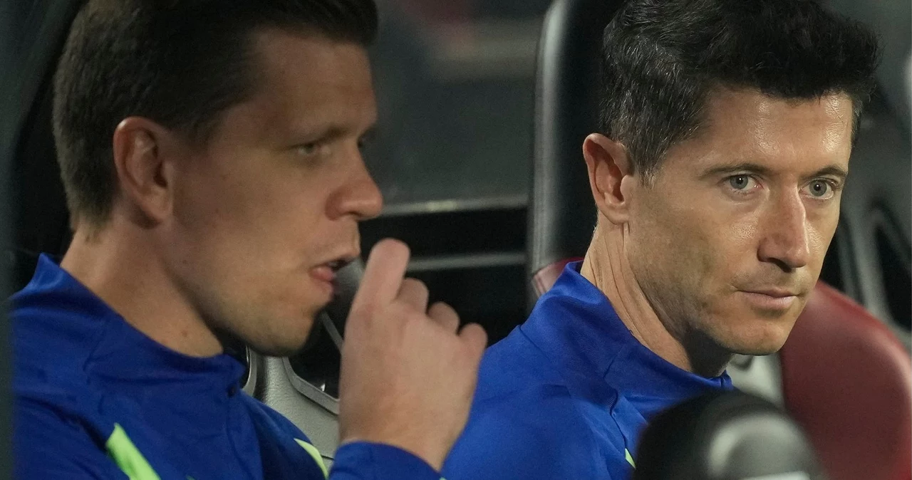 Wojciech Szczęsny i Robert Lewandowski