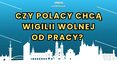 Czy Polacy chcą Wigilii wolnej od pracy?