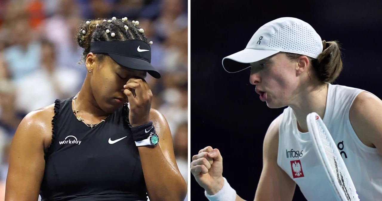 Naomi Osaka i Iga Świątek