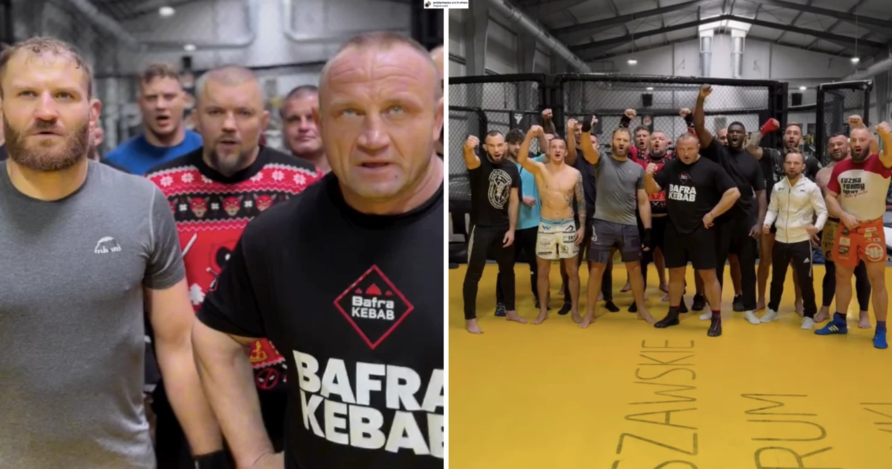 Gwiazdy polskiego MMA zaśpiewały "Cicha Noc"