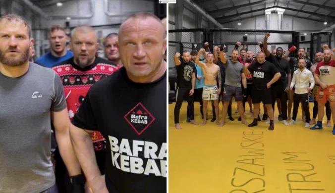 Polskie gwiazdy MMA dały popis przed świętami. Nagranie niesie się po sieci