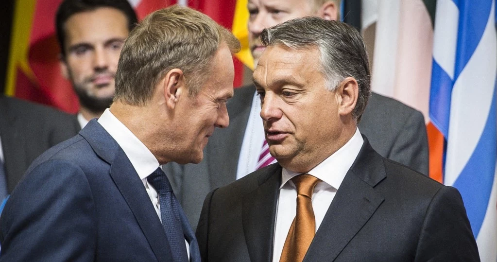 Donald Tusk i Viktor Orban / zdj. archiwalne