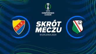 Djurgardens IF - Legia Warszawa: Skrót meczu [WIDEO]