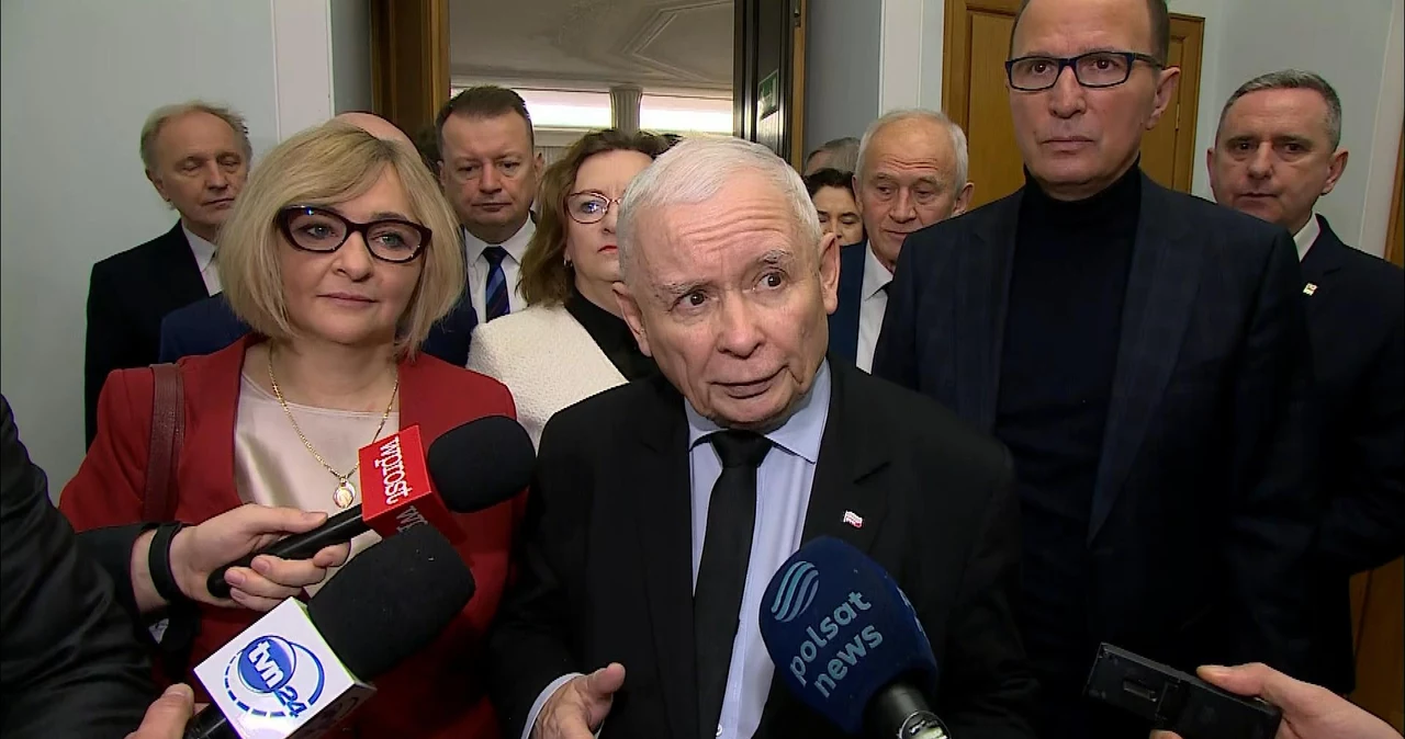 Jarosław Kaczyński zabrał głos w sprawie Marcina Romanowskiego