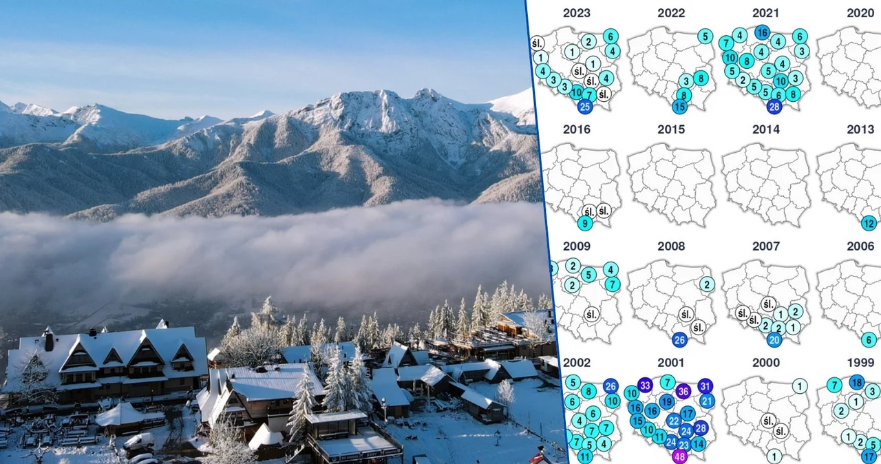 Najnowsze prognozy IMGW wskazują, że Wigilia i Boże Narodzenie 2024 roku nie będzie zbyt białe. Śnieg może się pojawić w górach. Ostatnie białe święta w całym kraju były w 2021 roku. Zdjęcie ilustracyjne