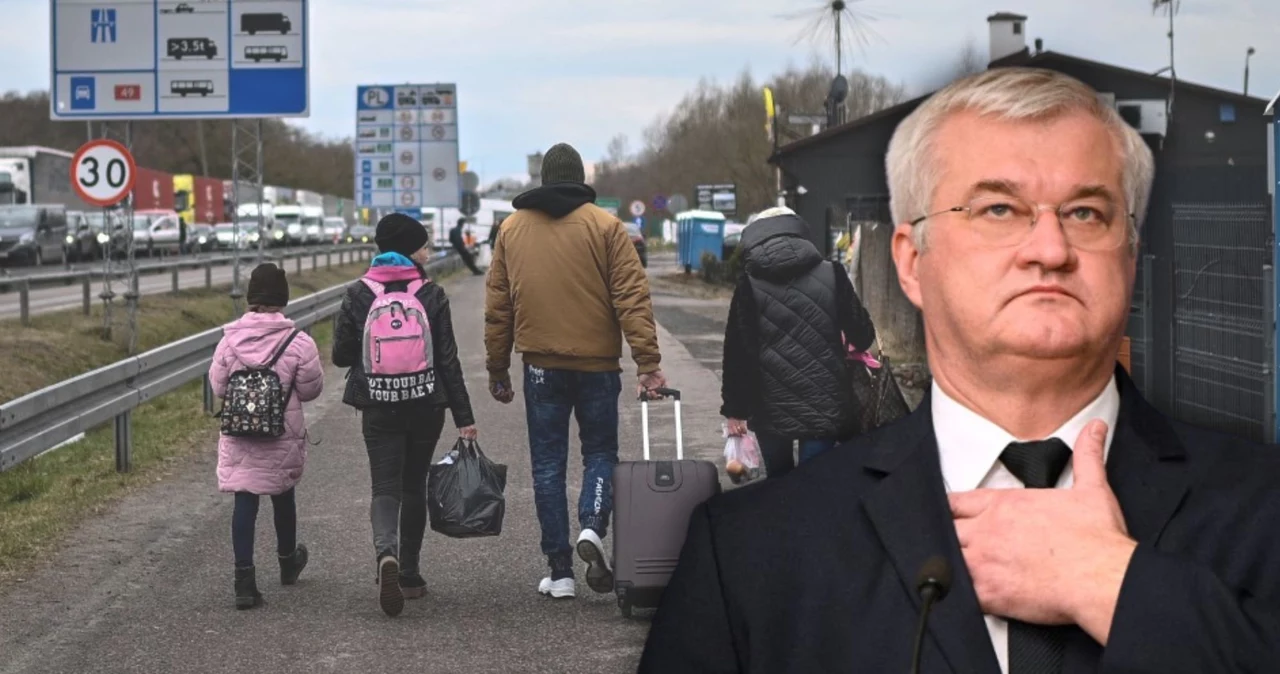 Ukraińscy uchodźcy. Minister Andrij Sybiha podał najnowsze dane