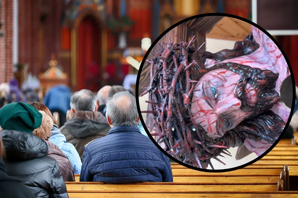 Profanacja w krośnieńskim sanktuarium św. Jana Pawła II. W nocy na kawałki rozbita została figura Chrystusa, wisząca na krzyżu przed świątynią. Policjanci zatrzymali 33-latka, który może mieć związek ze sprawą.