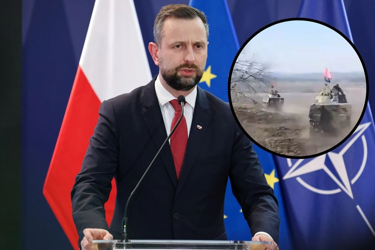 "Flagi UPA na dostarczonych przez Polskę ukraińskiej armii transporterach opancerzonych Rosomak to prowokacja, która nie powinna mieć miejsca. Poleciłem pilną interwencję u ukraińskiego attaché w Warszawie, celem wyjaśnienia sprawy" - napisał na platformie X szef MON Władysław Kosiniak-Kamysz. 