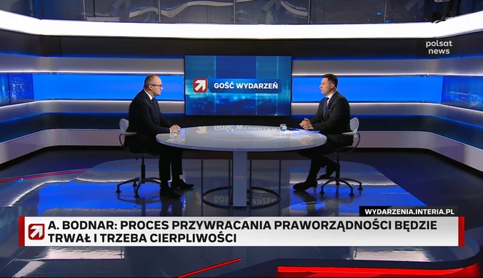 Bodnar w ''Gościu Wydarzeń'' o sprawie Romanowskiego: Może liczyć na sprawiedliwy proces