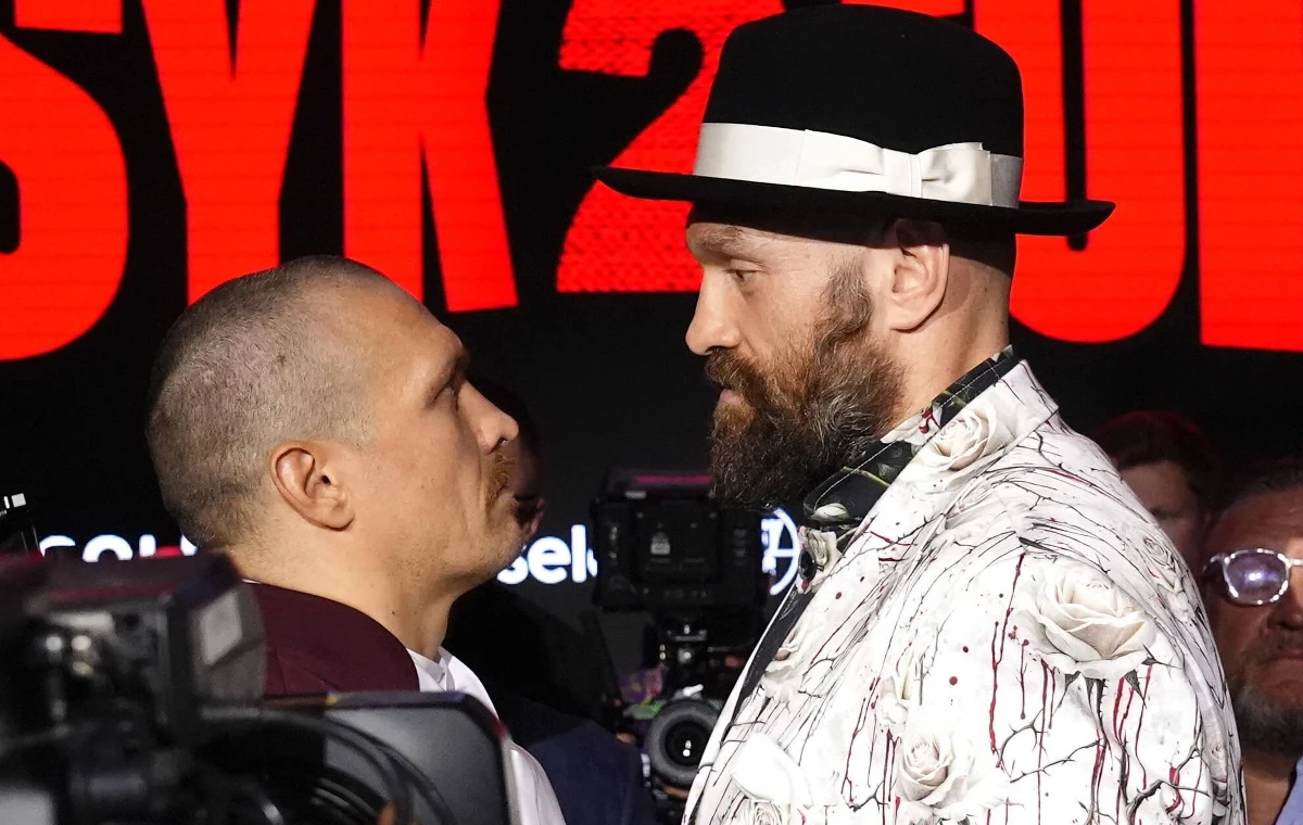 "Myślę, że zdaniem ekspertów i bukmacherów faworytem jest Ołeksandr Usyk" - powiedział Piotr Jagiełło, dziennikarz TVP Sport, który był gościem Krzysztofa Urbaniaka w Radiu RMF24. Walka Usyka z Tysonem Fury zaplanowana jest na sobotę. Do podziału dla obu bokserów - za tę walkę - przewidziane jest 190 mln dolarów.