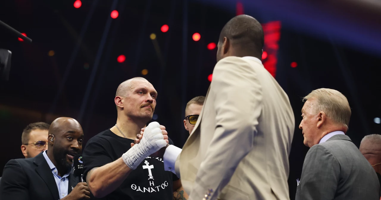 Ołeksandr Usyk i Daniel Dubois