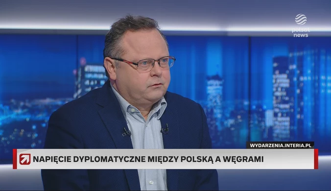 Szejna w "Gościu Wydarzeń" do Orbana: To się może źle dla Węgier skończyć