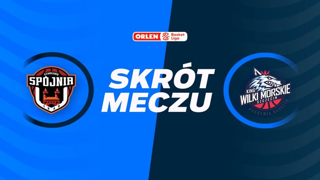 Skrót meczu PGE Spójnia Stargard - King Szczecin.