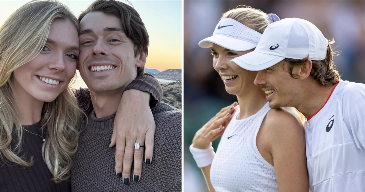 Katie Boulter i Alex De Minaur zaręczyli się