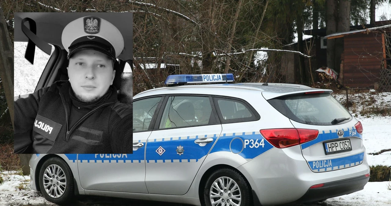 Prudnik. Policja żegna 37-letniego funkcjonariusza. Przegrał walkę z chorobą