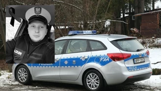 Policja żegna 37-letniego funkcjonariusza. "Odszedł na wieczną służbę"