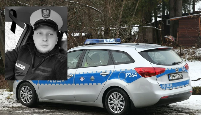 Policja żegna 37-letniego funkcjonariusza. "Odszedł na wieczną służbę"