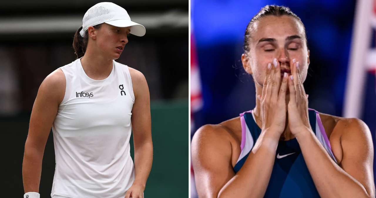 Iga Świątek i Aryna Sabalenka