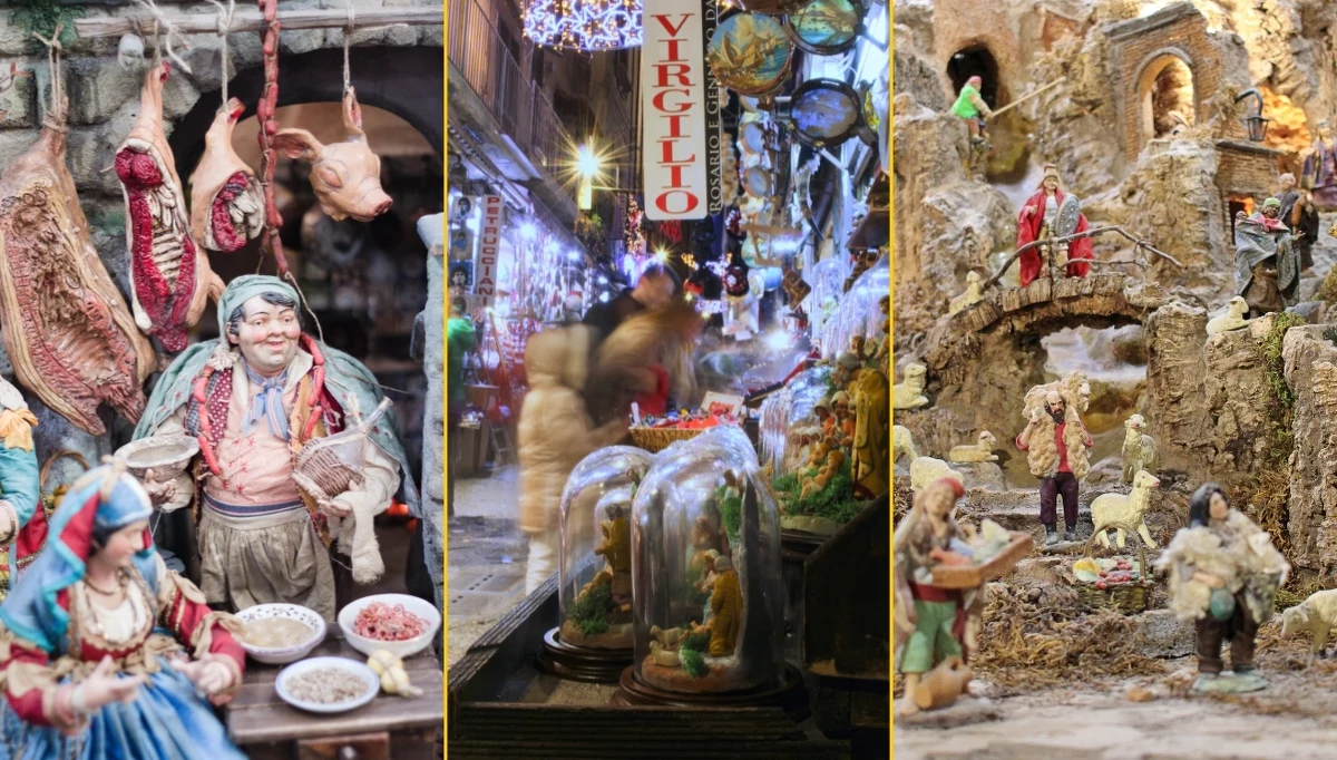 Zaskakują kreatywnością i oszałamiają precyzją wykonania. Przemawiają nie tylko do wierzących – wiele z nich to prawdziwe dzieła sztuki. Neapolitańskie szopki mają swoją wielowiekową tradycję i współczesną odsłonę, która przyciąga tłumy. Zabieramy Was na multimedialny spacer po miejscu, w którym są ich tysiące. 