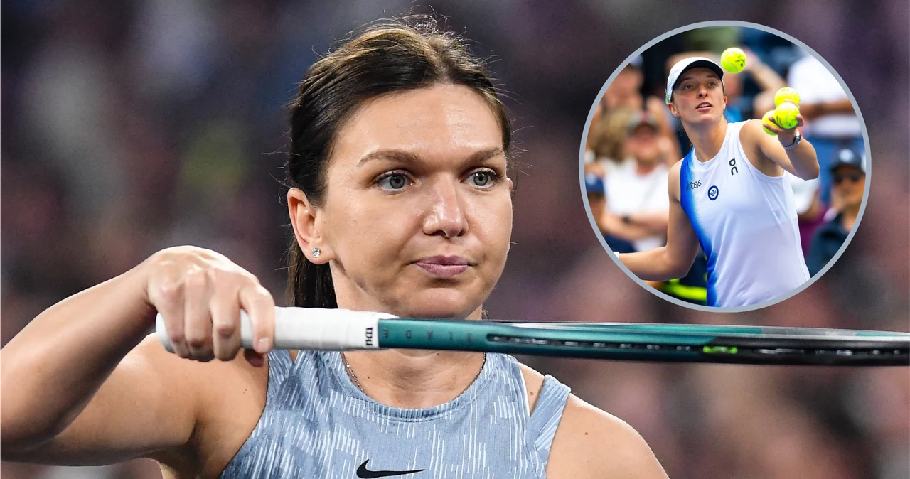 Simona Halep. W kółku Iga Świątek