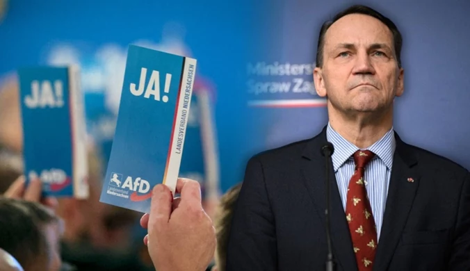 Radosław Sikorski uderza w PiS i Konfederację. Wskazał na Niemcy i AfD