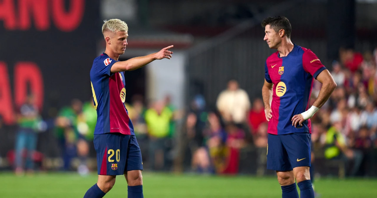 Dani Olmo i Robert Lewandowski