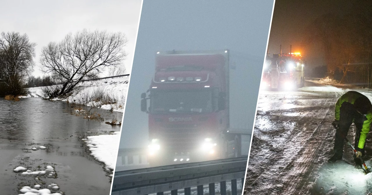 Pojawiają się kolejne zagrożenia pogodowe, w tym roztopy, gęste mgły i marznące opady. pod koniec roku w północnej Polsce zacznie tez mocno wiać