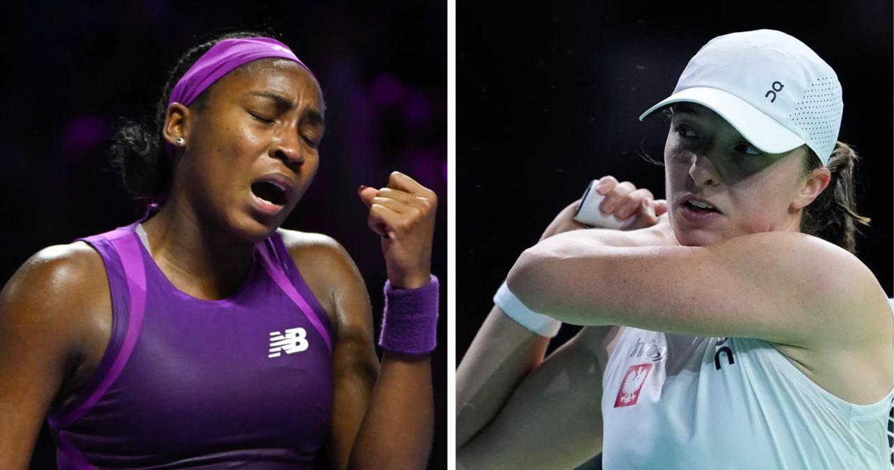 Coco Gauff i Iga Świątek