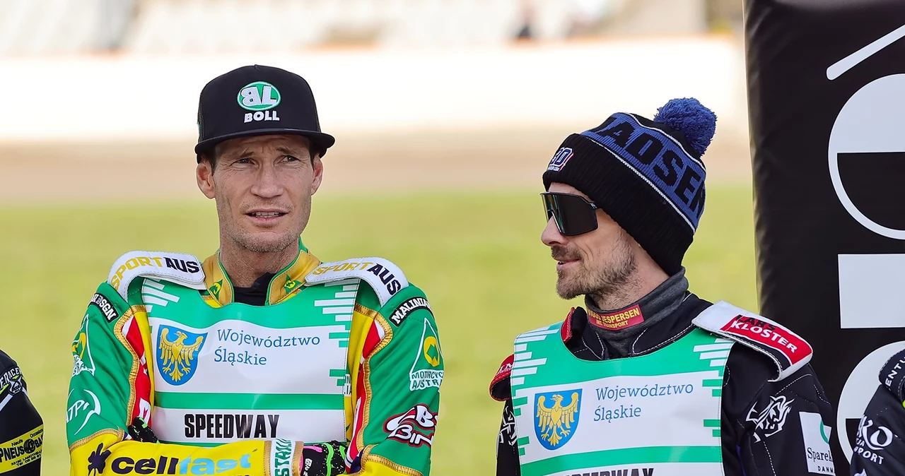 Jason Doyle i Leon Madsen