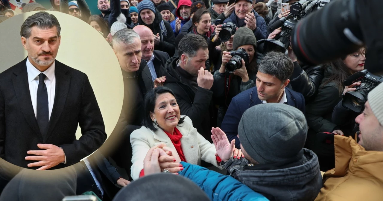 Gruzja. Salome Zurabiszwili opuszcza rezydencję prezydencką i przyłącza się do protestów