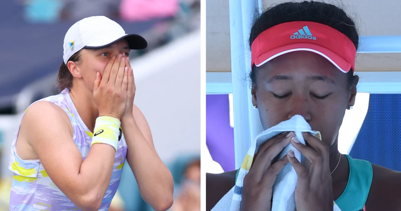 Tenis. Iga Świątek i Naomi Osaka