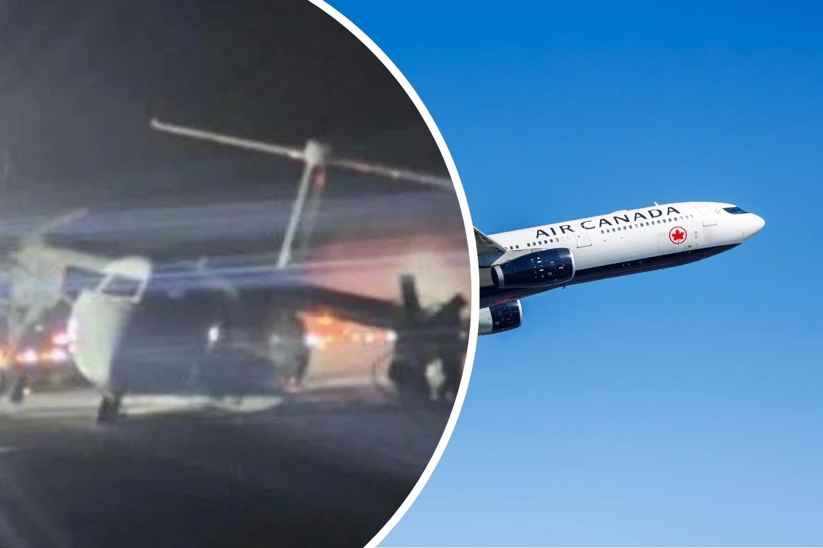 Samolot linii Air Canada zapalił się podczas lądowania na lotnisku Halifax w Kanadzie. Maszyna już wcześniej zgłaszała problemy z podwoziem. Na pokładzie było 73 pasażerów i załoga. Na szczęście nikt nie odniósł obrażeń. 