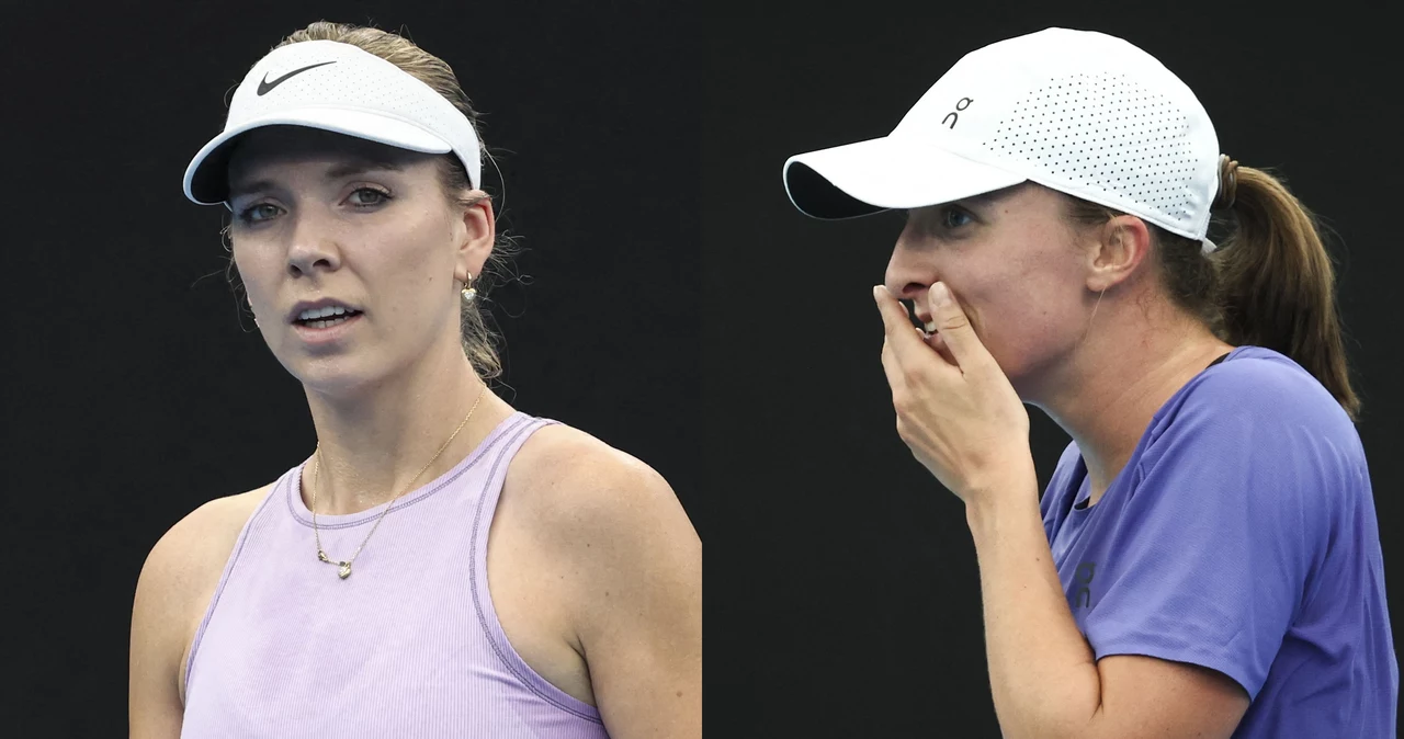 Iga Świątek i Katie Boulter trenowały ze sobą przed United Cup