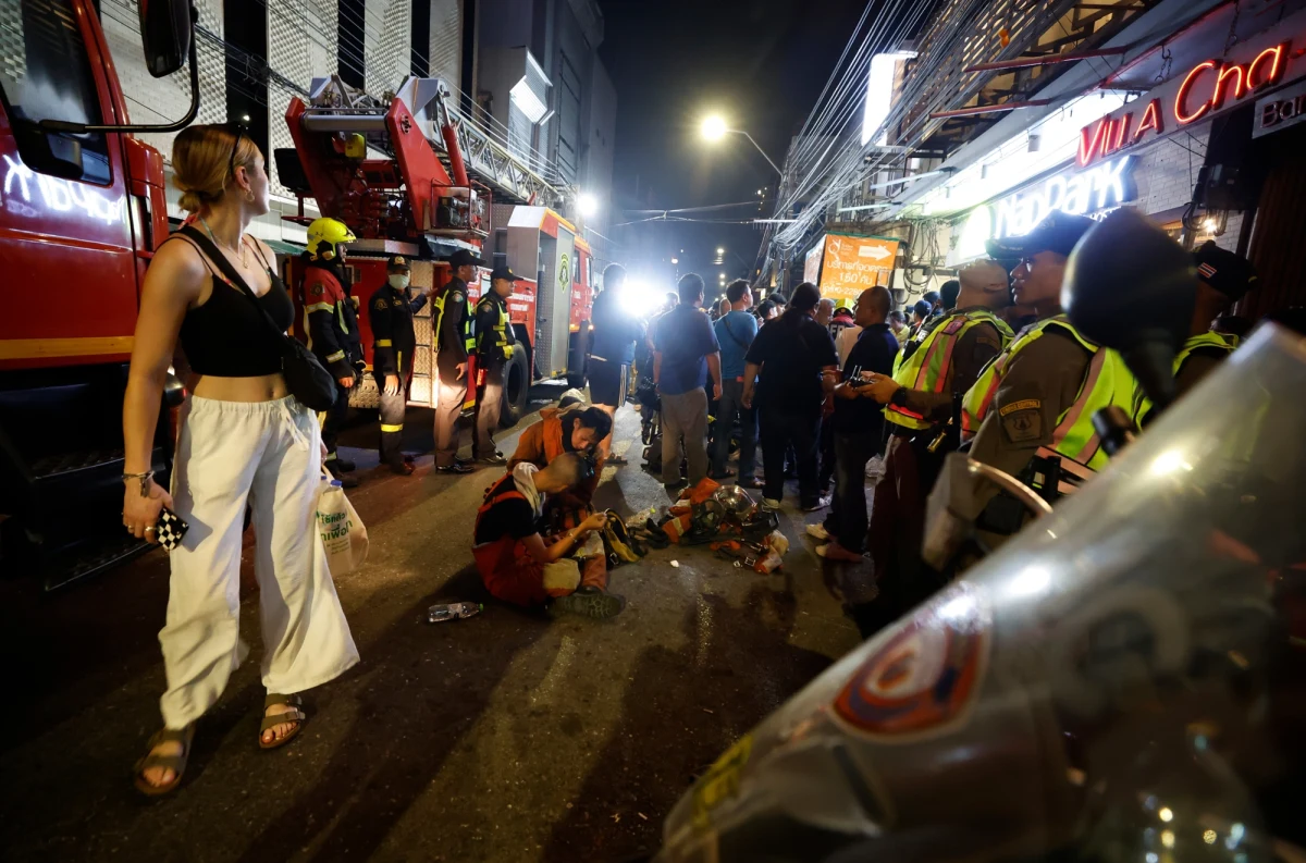 Trzech turystów zginęło w niedzielnym pożarze hotelu w Bangkoku. Jak informuje agencja Reutera, ofiary to obywatel Stanów Zjednoczonych, Brazylii i Ukrainy.