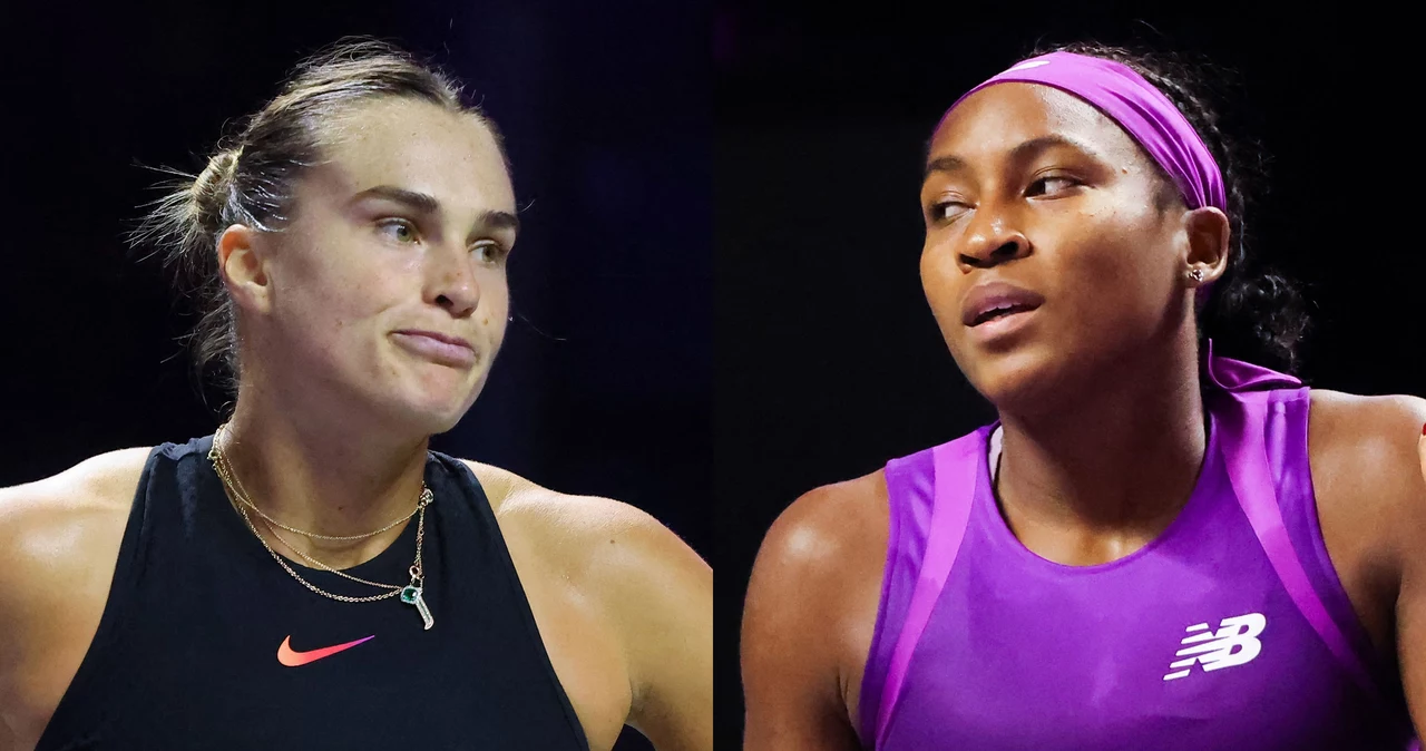 Aryna Sabalenka i Coco Gauff rywalizowały ze sobą w półfinale WTA Finals 2024