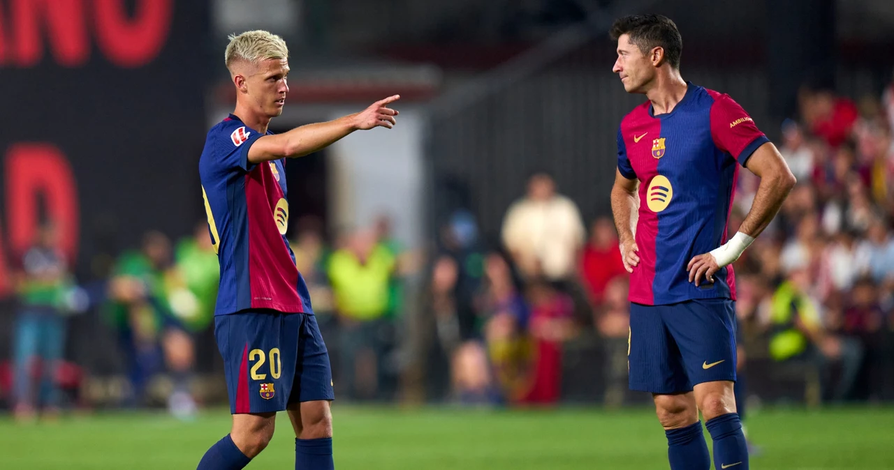 Dani Olmo i Robert Lewandowski