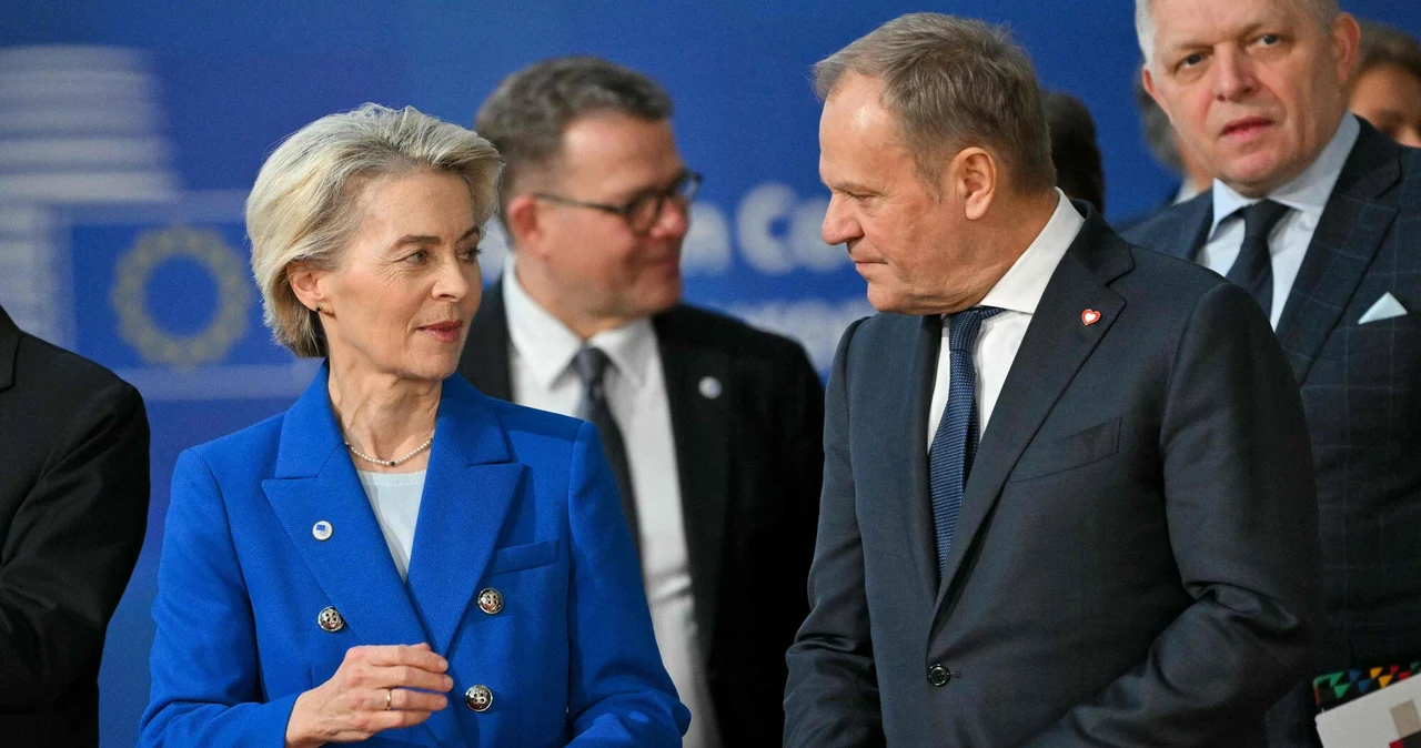 Ursula von der Leyen i premier Donald Tusk