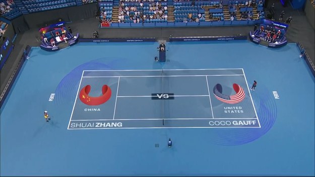 Skrót meczu Coco Gauff - Shuai Zhang.