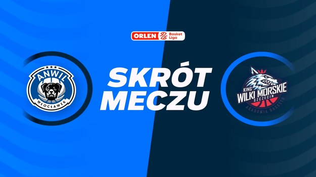 Skrót meczu Anwil Włocławek - King Szczecin.