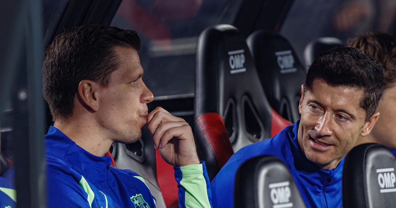 Wojciech Szczęsny i Robert Lewandowski