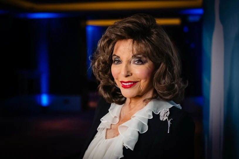 Joan Collins zachwyca na nowych zdjęciach. Trudno uwierzyć, iż ma 92 lata