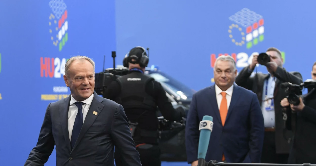 Donald Tusk i Viktor Orban