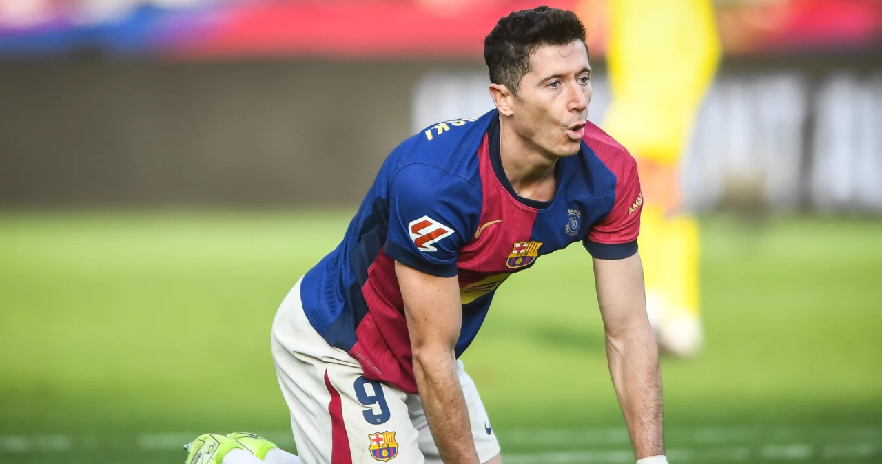 Robert Lewandowski w barwach FC Barcelona