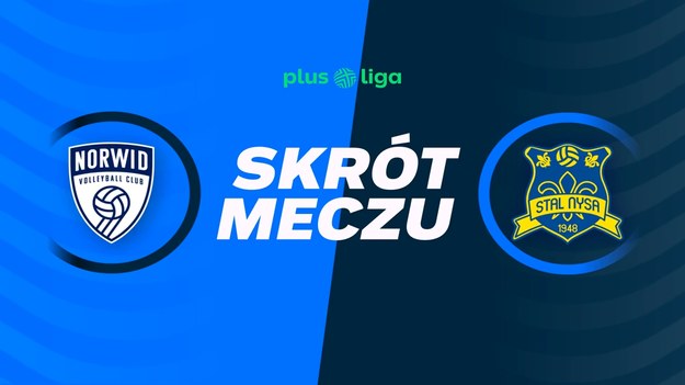 Skrót meczu Steam Hemarpol Norwid Częstochowa - PSG Stal Nysa.