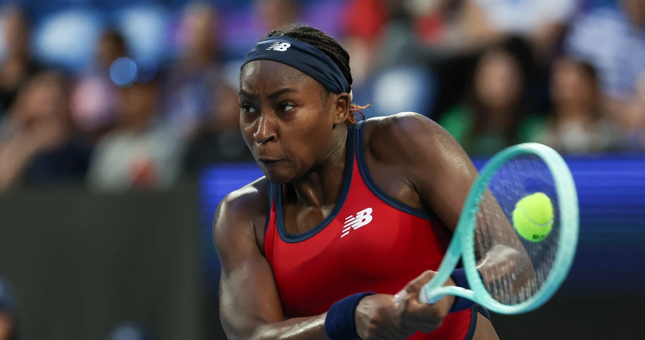 Coco Gauff rywalizowała z Karoliną Muchovą w półfinale United Cup 2025