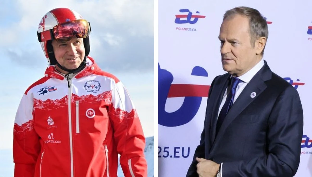 "Można było od razu powiedzieć tak po ludzku, każdy by zrozumiał. Bezpiecznego szusowania, Panie Prezydencie!" - tak premier Donald Tusk skomentował w sobotę nieobecność prezydenta Andrzeja Dudy na piątkowej inauguracji prezydencji Polski w Radzie UE. Głowę naszego państwa reprezentował na uroczystości Wojciech Gerwel, ekspert z zakresu polityki zagranicznej i stosunków międzynarodowych. Na komentarz premiera szybko zareagował szef gabinetu prezydenta Marcin Mastalerek. Stwierdził, że "rząd z poważnej sprawy, jaką jest prezydencja w Radzie UE, zrobił Akademię ku czci Donalda Tuska w Teatrze Wielkim".