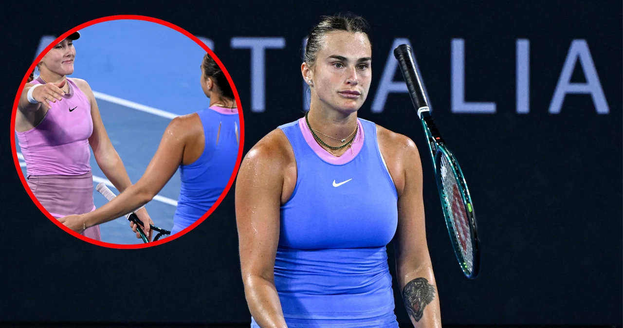 Aryna Sabalenka po meczu z Brisbane odmówiła 