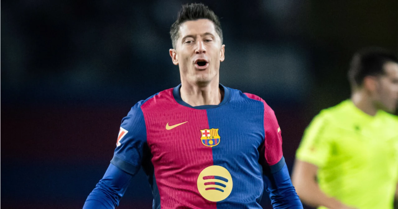 Robert Lewandowski w barwach FC Barcelona