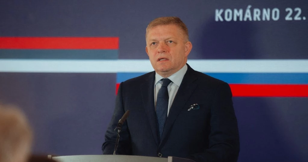 Premier Słowacji Robert Fico