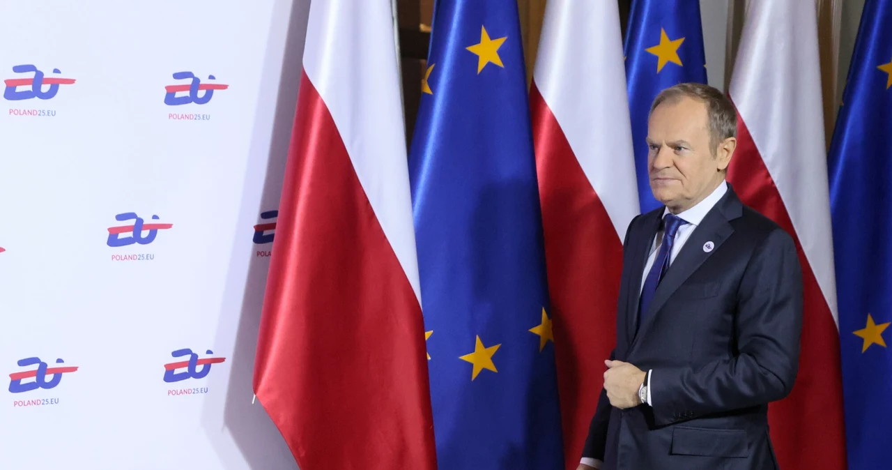 Donald Tusk na gali otwarcia polskiej prezydencji w Radzie Unii Europejskiej